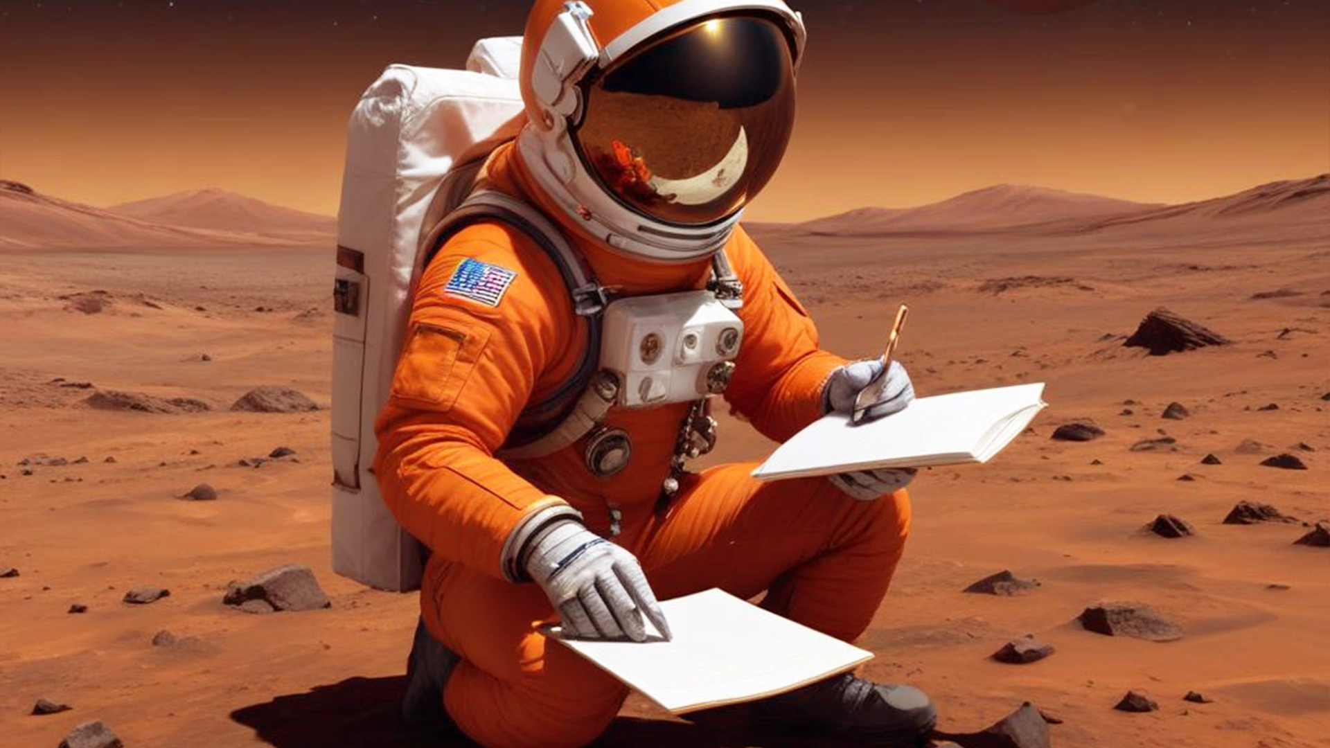 imagen de un astronauta como facilitador empresarial